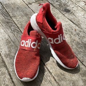 Red adidas Slip-On Kicks Men’s 12